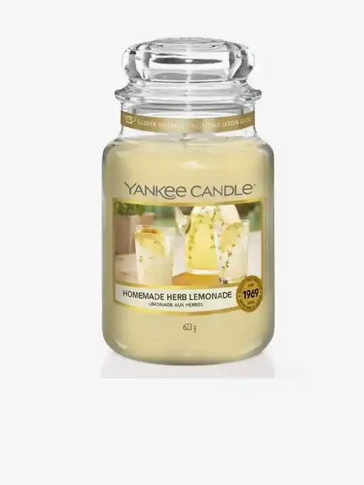 Yankee Candle vonná sviečka Homemade Herb Lemonade Classic veľká | BIANO
