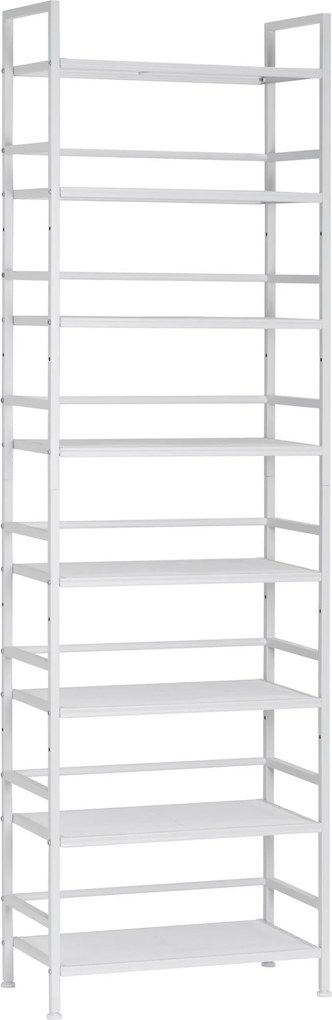 XXXLutz REGÁL NA TOPÁNKY, biela, 59/196/30 cm PBJ - Online Only drobný nábytok - 000537003601