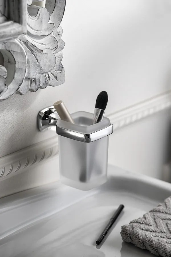 Sapho Sapho, AIDA držiak uterákov dvojitý otočný, chróm, AI021