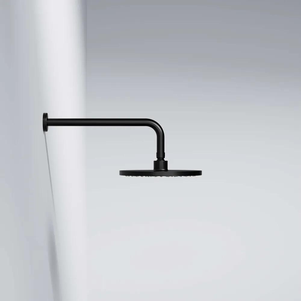 STEINBERG 340 horná sprcha 1jet, priemer 220 mm, matná čierna, 3401686S