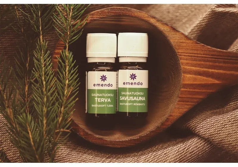 Set vôní do sauny Emendo 4x10ml