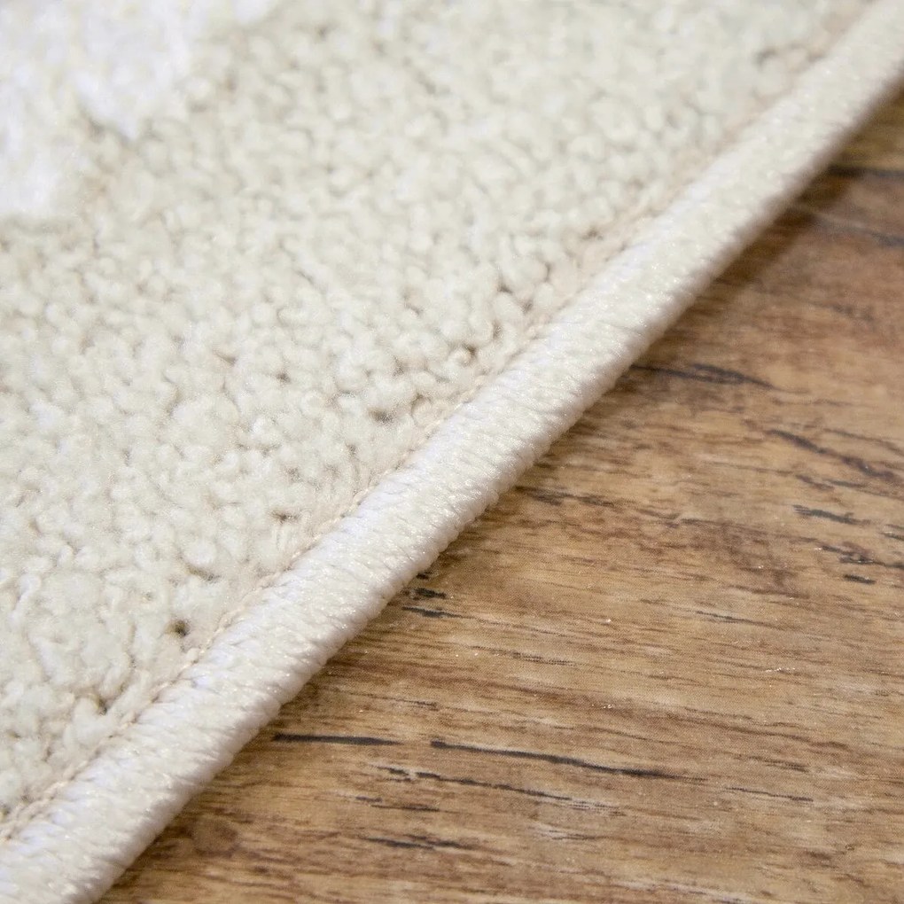 Angel Carpet, Kusový koberec Aurora 25 Beige, 160x230, béžová, kancelária