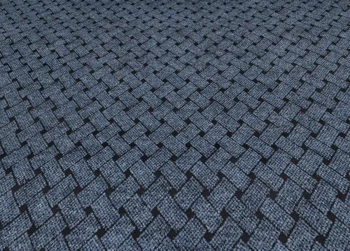 Koberce Breno Čistiaca zóna VECTRA 200 0800, šíře role 200 cm, modrá, viacfarebná