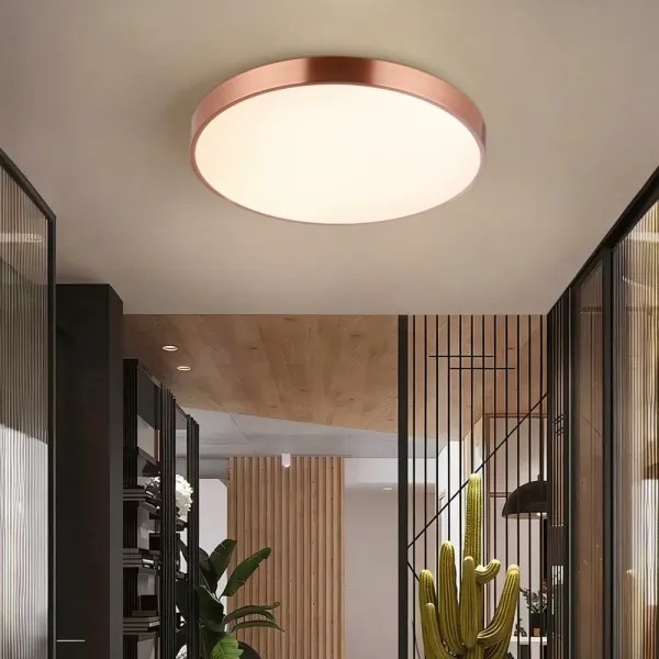 Immax NEO 07322L-LED Stmievateľné stropné svietidlo NEO LITE SEMPLICI 60W/230V priemer 60 cm medené + DO