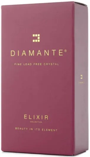 Dekorant Svadobné poháre na šampanské Romance simple s kamienkami Swarovski 200ml 2KS