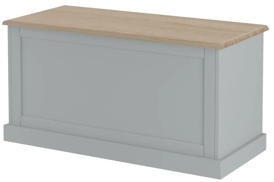Sivá truhla 90x45 cm Binz – Støraa