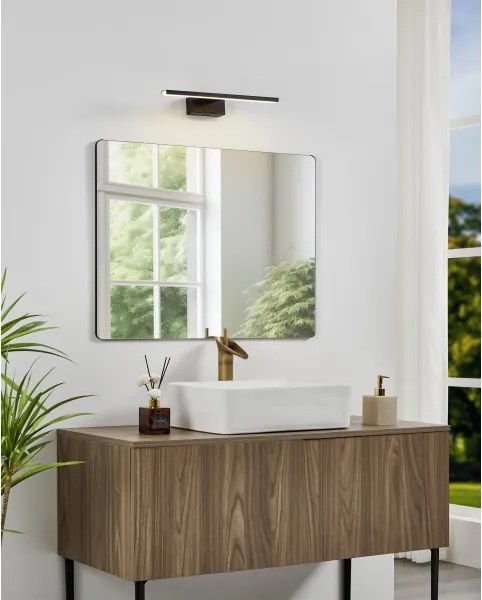 Eglo 901847-LED Kúpeľňové zrkadlové osvetlenie CONETTILLA LED/7W/230V 40 cm IP44 čierne