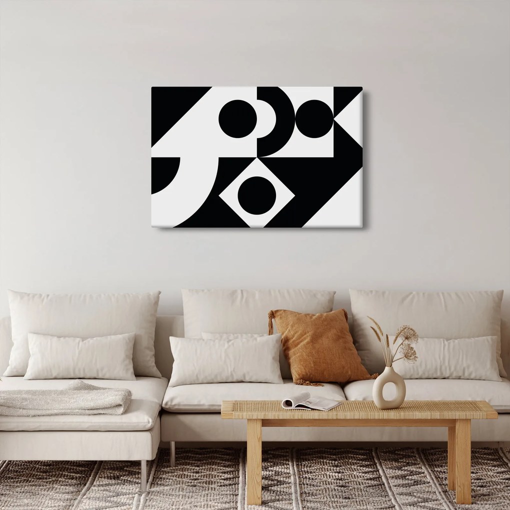 Obraz - Geometrická abstrakcia N⁰1 (90x60 cm)