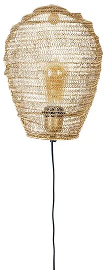 WL-Living Lena nástenná lampa - Zlatá