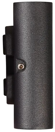 Nordlux - LED Vonkajšie nástenné svietidlo KINVER LED/10W/230V IP54 čierna