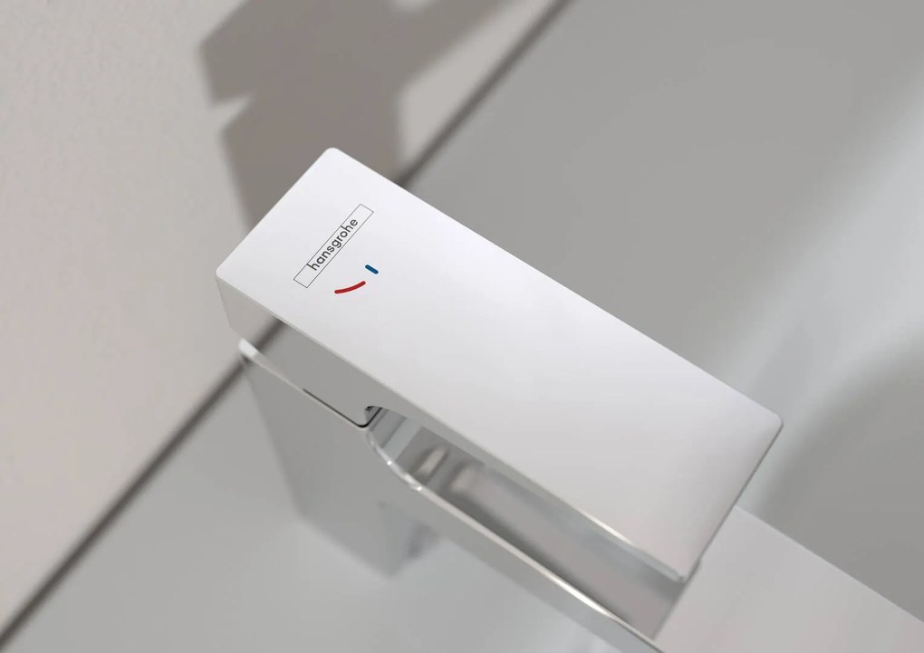 Hansgrohe Metropol, páková umývadlová batéria 100 CoolStart s odtokovou súpravou Push-Open, chrómová, HAN-32503000