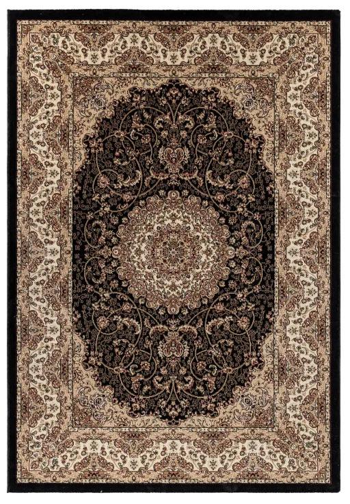 Ayyildiz koberce Kusový koberec Kashmir 2606 black - 200x290 cm