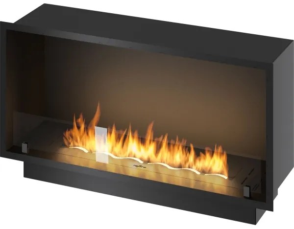 InFire - Vstavaný BIO krb 49,4x104,4 cm 6kW čierna