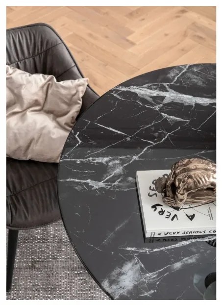 Stôl Solo Marble , Ø 110 cm 75 × 110 × 110 cm KARE DESIGN