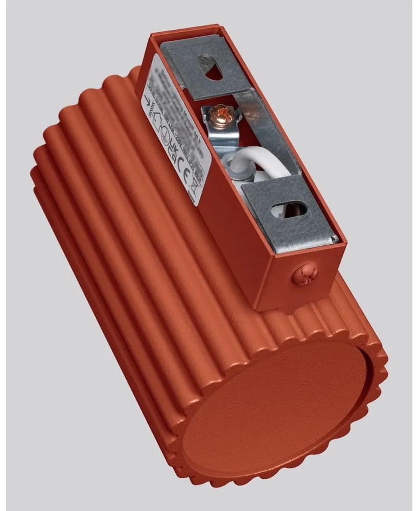 Nástenné svietidlo v tehlovej farbe Gleam – Sollux