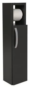 Skrinka s držiakom toaletného papiera STAR 65x15 cm antracit