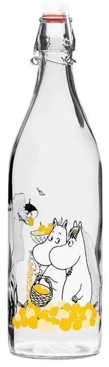 Sklenená fľaša Moomin Fruits 1l