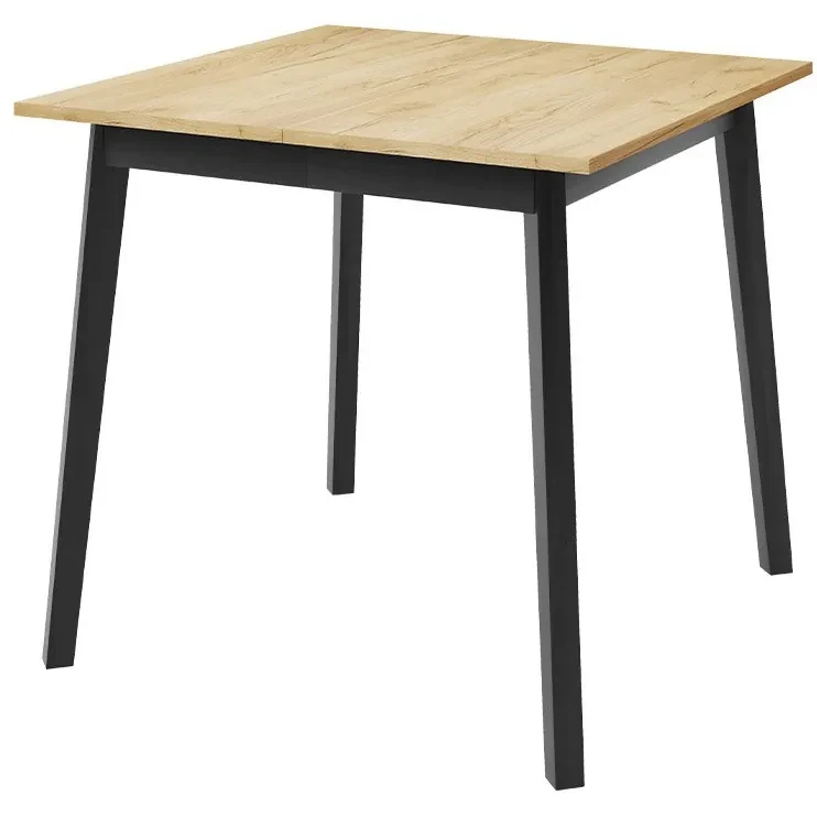 Jedálenský stôl Renkiz S 85/85, Farby:: biela / čierna