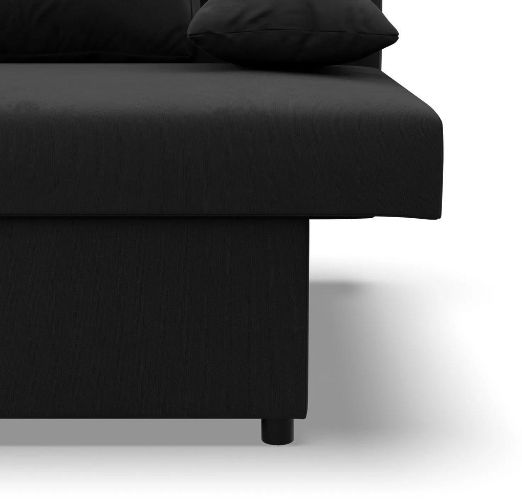 Veľká rozkladacia pohovka SONY model 2 Čierna