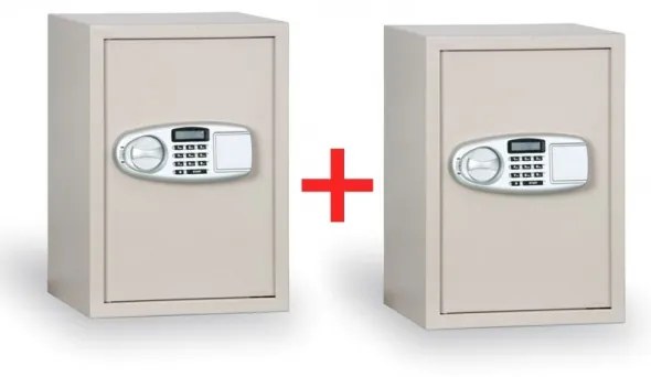 Nábytkový sejf elektronický 1+1 ZADARMO, 30 L