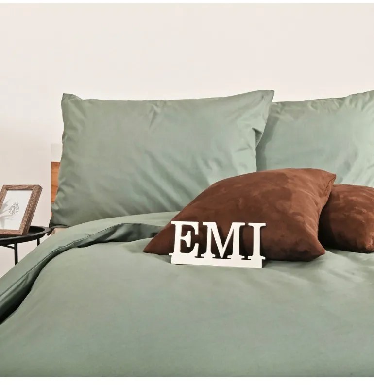 Obliečky bavlnené Nature EMI, Štandardný set jednolôžko obsahuje 1x 140x200 + 1x 70x90