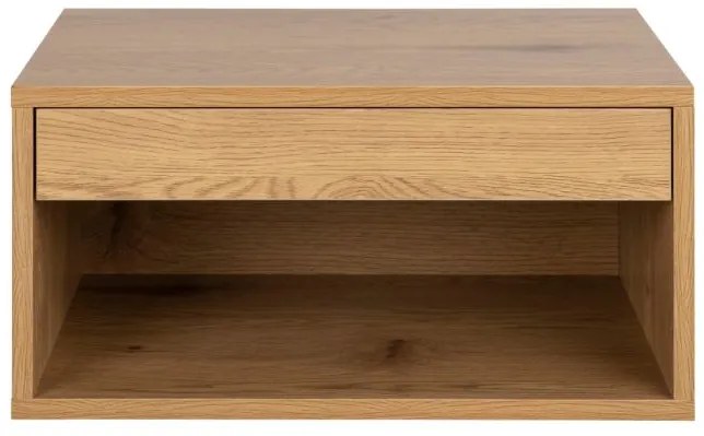 Závěsný noční stolek Cholet 50 cm dub divoký