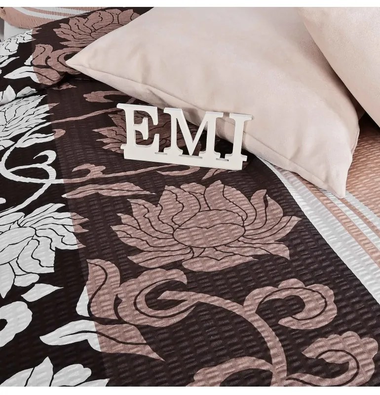 Obliečky krepové Kodaň EMI, Štandardný set jednolôžko obsahuje 1x 140x200 + 1x 70x90