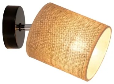 Spot-Light 56792104 - Nástenné bodové svietidlo JUTE 1xE27/25W/230V