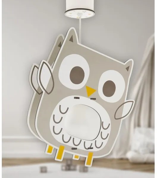 Dalber 63397 - Detský luster OWL 1xE27/15W/230V