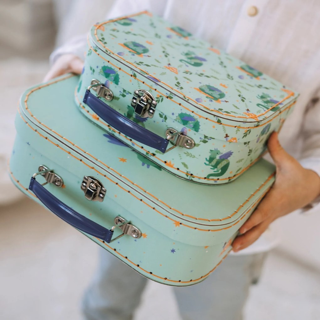 Bella Rose Detský kufrík Drak – set 2 ks