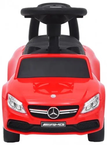 vidaXL Odrážacie auto Mercedes-Benz C63 červené-