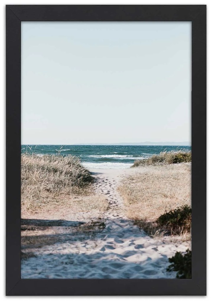 Gario Plagát Ideme na pláž Farba rámu: Bez rámu, Rozmery: 60 x 90 cm