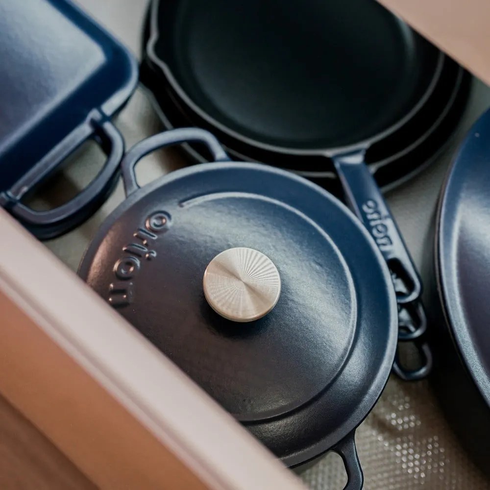 Liatinový hrniec s pokrievkou na indukciu 3,3 l LITINA SMALT – Orion