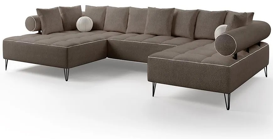 Rohová sedacia súprava Vivienne U ľavý Lambi 04