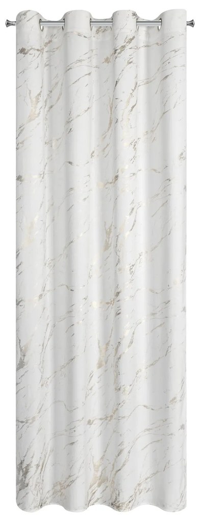 ZATEMŇOVACÍ ZÁVES NA KRÚŽKOCH MOLY 140X250 CM VZOROVANÁ