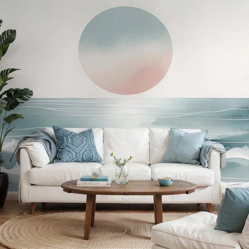 Fototapeta - Slnko nad oceánom (147x102 cm)