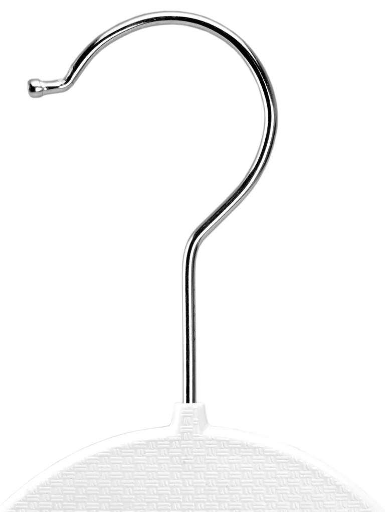 Súprava 30 ks detských vešiakov KIDSI bielo-ružová