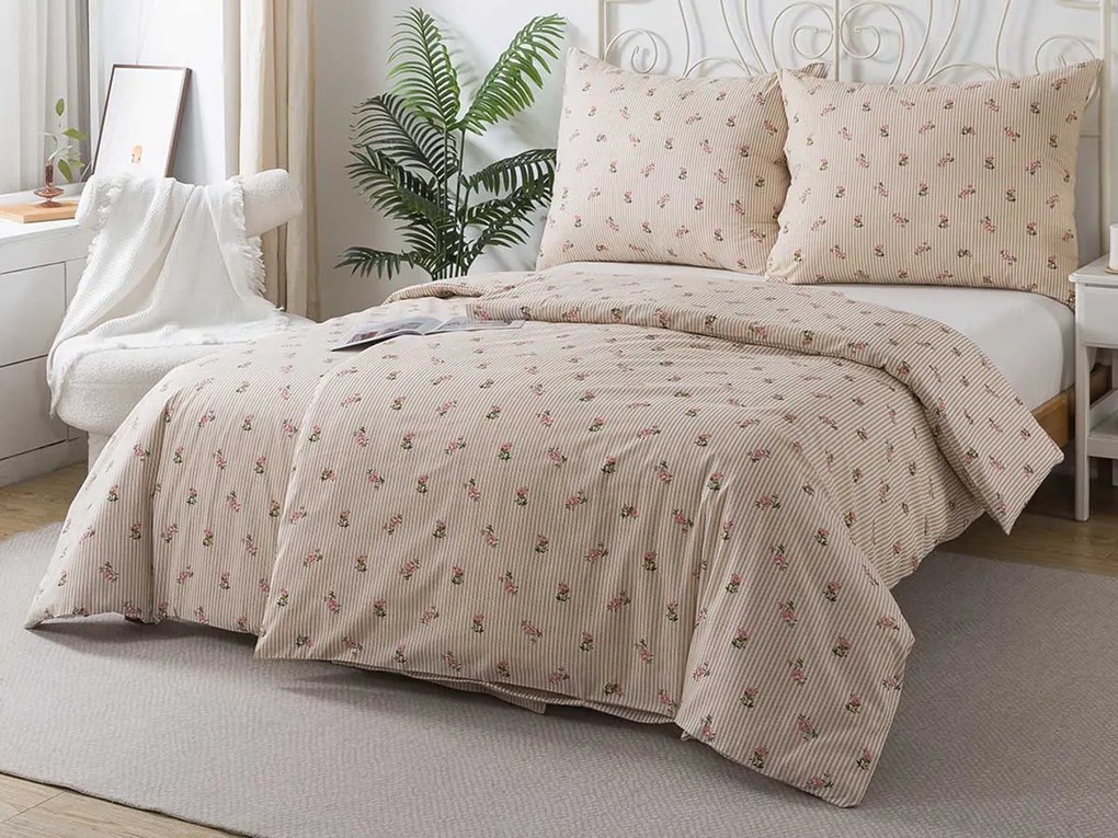 XPOSE® Bavlnené Renforcé obliečky RUŽIČKY