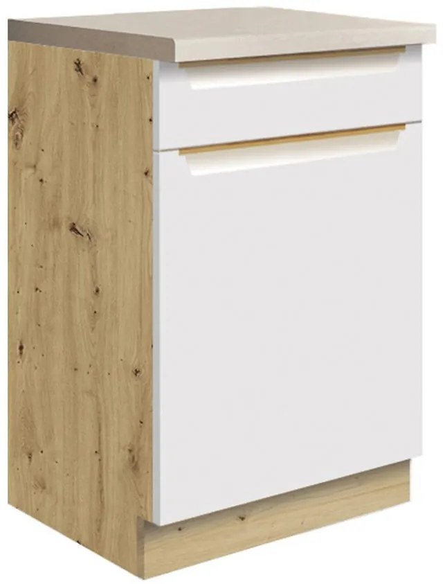 Skrinka do kuchyne Glamour4d White