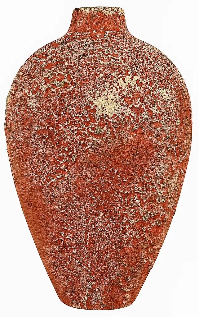 Keramická váza YL742 Patina, červená