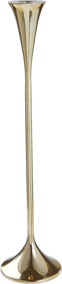 HIGHLIGHT Svietnik na dlhú sviečku 40 cm - zlatá