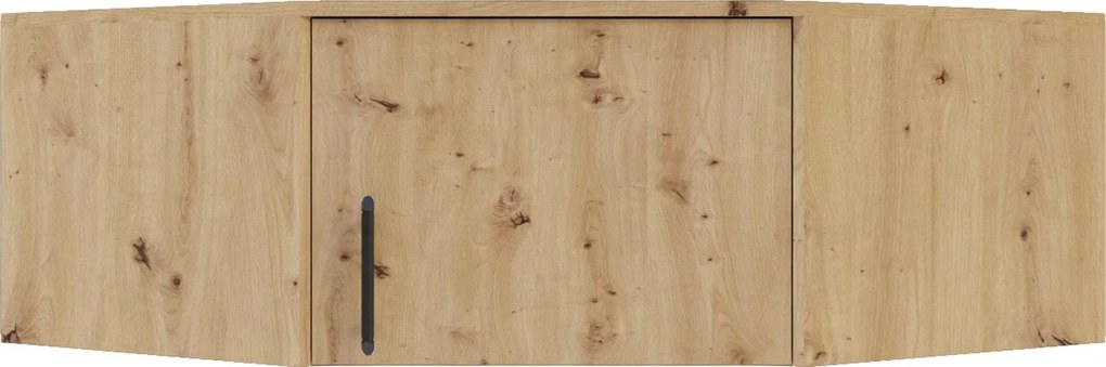 Nádstavec Smart rohový, dub sonoma/biela