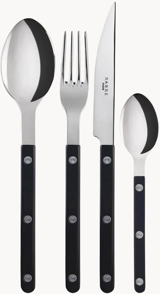 Súprava príborov z nehrdzavejúcej ocele Bistrot, rôzne veľkosti