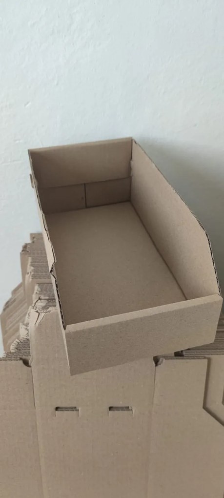 2. akosť - Úložné boxy na oblečenie, organizéry do skrine EKO KARTON 15x30cm