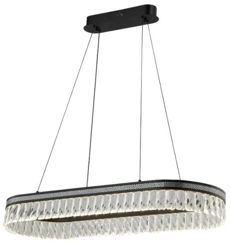 LED stmievateľný krištáľový luster na lanku THALIA LED/50W/230V 3000-6000K + DO