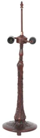 Vysoký stojan na stolnú lampu Tiffany