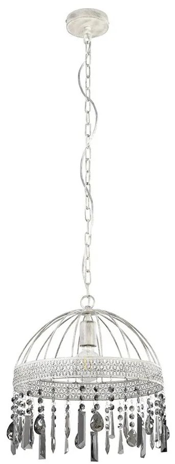 Eglo 43587 - Luster na lanku STEELEVILLE 1xE27/40W/230V