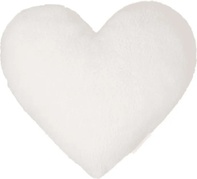 Mini Boho vankúš srdca vanilka 38 cm