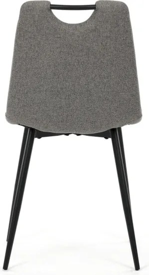 Jedálenská stolička sivá DCL-V2017 GREY2