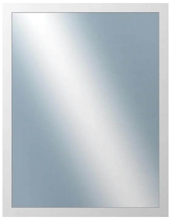 DANTIK - Zrkadlo v rámu, rozmer s rámom 70x90 cm z lišty 4020 biela (2765)